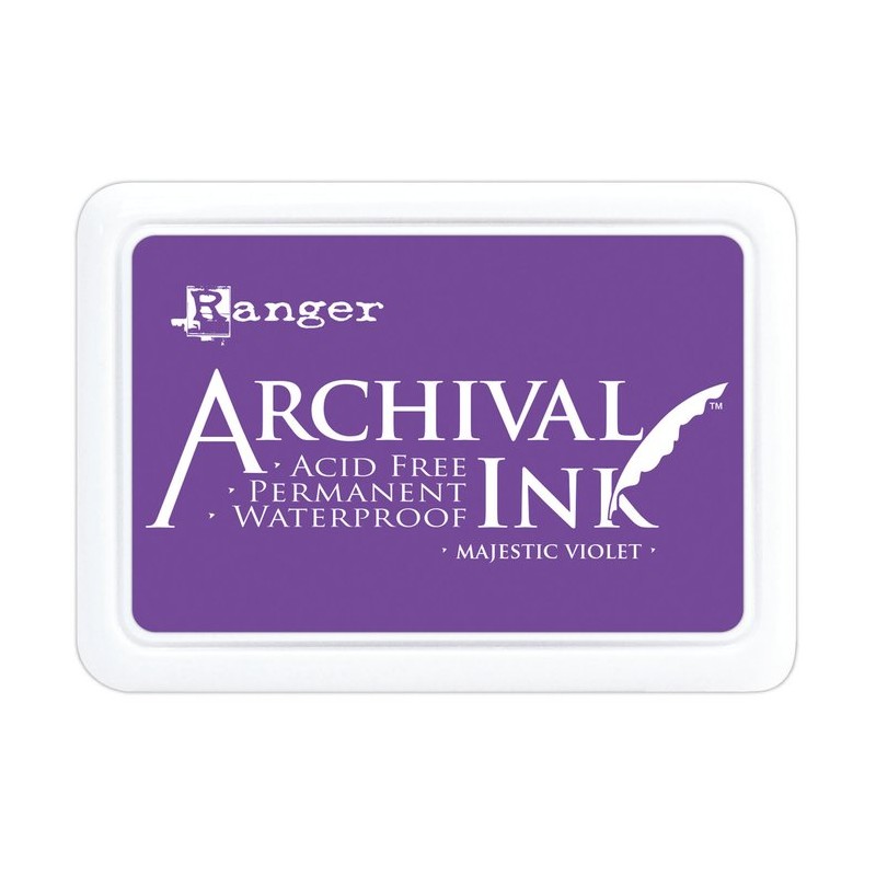 Tampon encreur Archival Ink Ranger Majestic violet