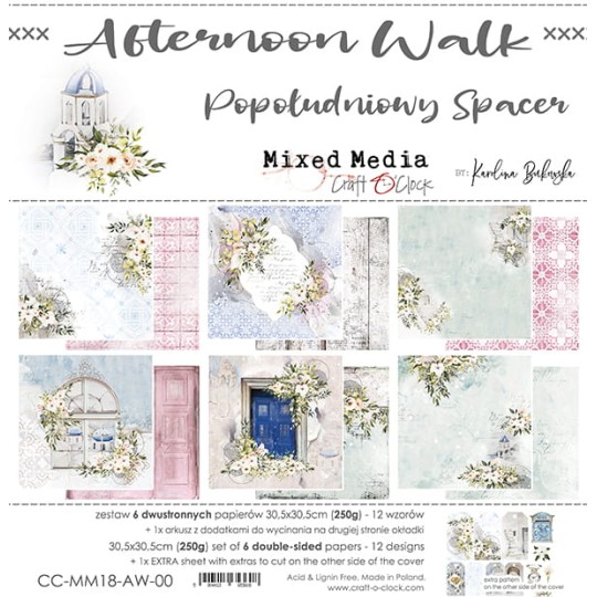 Assortiment scrapbooking Craft O Clock Afternoon Walk 6fe 30x30