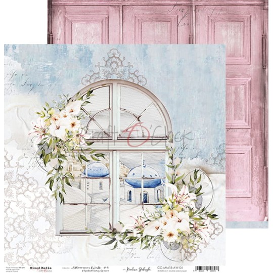 Papier scrapbooking Craft O Clock Afternoon Walk 04- 30x30 réversible