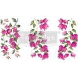 Transfert pelliculable Redesign Wild Flowers 15x30cm