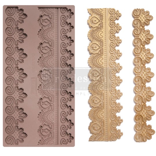 Moule ReDesign en silicone Border Lace II
