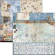 Papier scrapbooking Ciao Bella Engine of the Future 8fe 30x30 assortiment