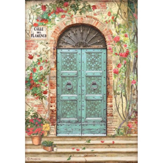 Papier de riz Desire Calle de Flamenco Stamperia A4