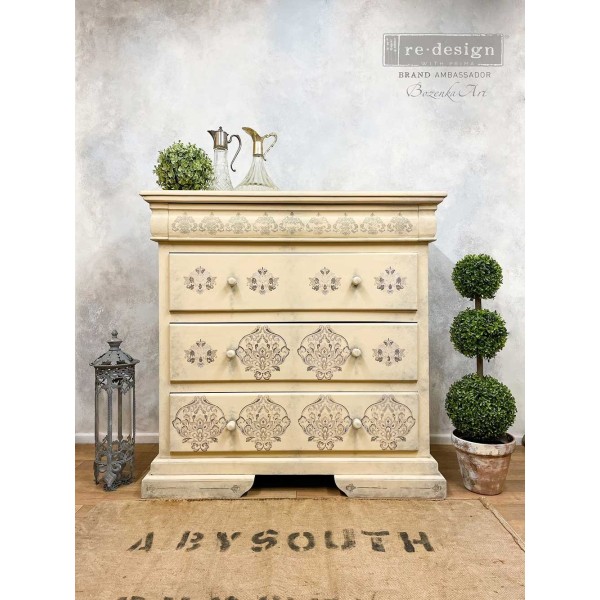 Transfert pelliculable Redesign Antique Damask 61x89cm