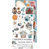 Extras set scrapbooking Craft O Clock Holiday In Snow