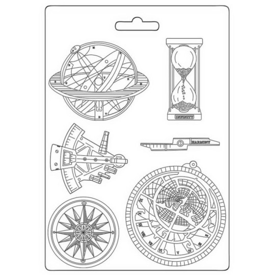 Moule Cosmos Infinity compass Stamperia A4