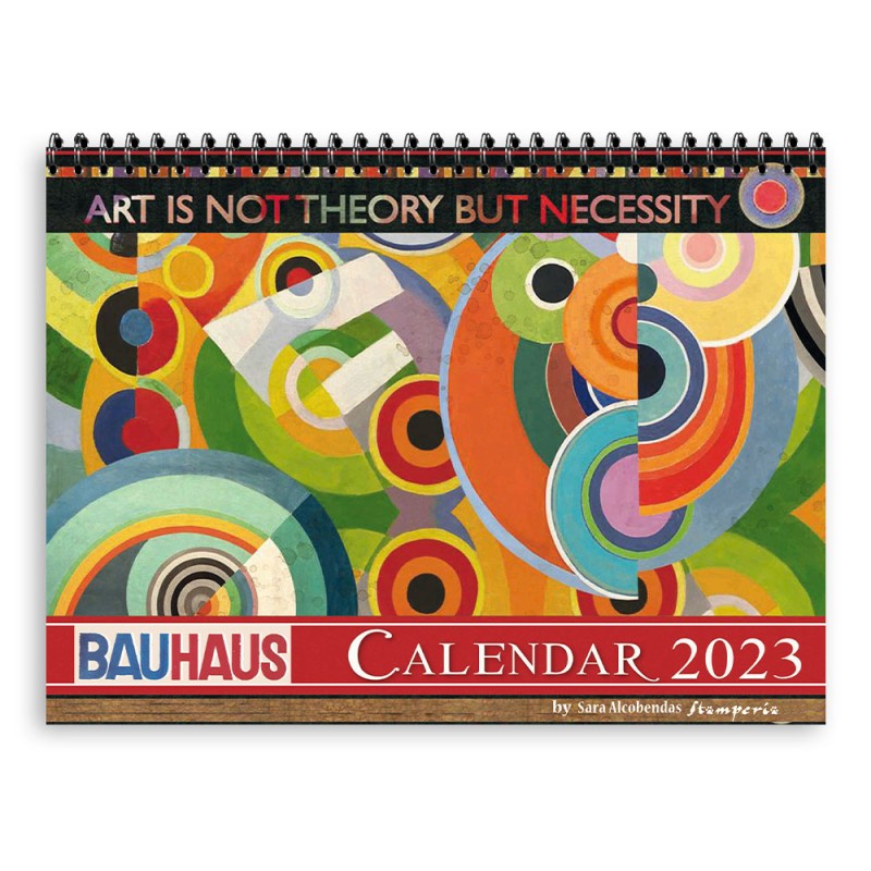 Calendrier 2023 Bauhaus Stamperia