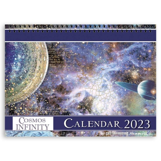 Calendrier 2023 Cosmos Infinity Stamperia