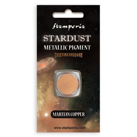 Stardust pigment métallique  Martian copper Stamperia