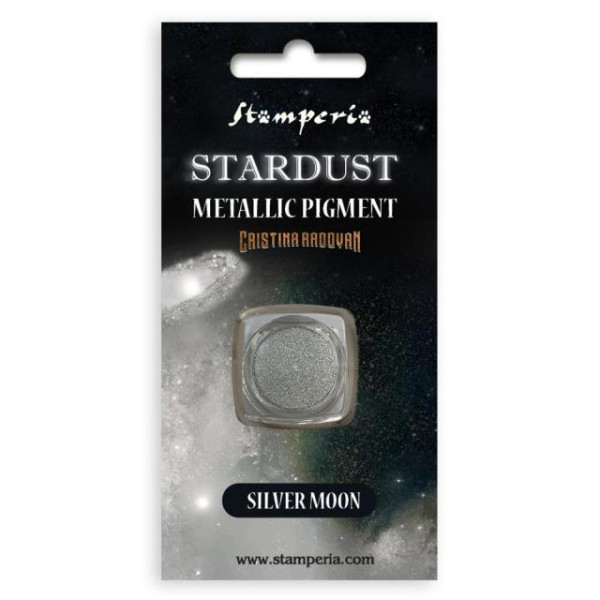 Pigments métalliques Stardust Silver moon Stamperia