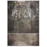 Set de 11 papiers de riz Gothic Stories A4