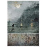 Set de 11 papiers de riz Gothic Stories A4