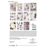 Set de 11 papiers de riz Garden of Dreams A4