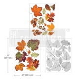 Transfert pelliculable Redesign Crunchy Leaves Forever 20x28cm