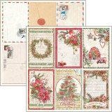 Papier scrapbooking Ciao Christmas Vibes 12fe 20x20 assortiment