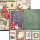 Papier scrapbooking Ciao Christmas Vibes 12fe 20x20 assortiment