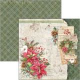 Papier scrapbooking Ciao Bella Christmas Vibes 12fe 30x30 assortiment