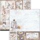 Papier scrapbooking Ciao Bella Cozy moments 12fe 30x30 assortiment