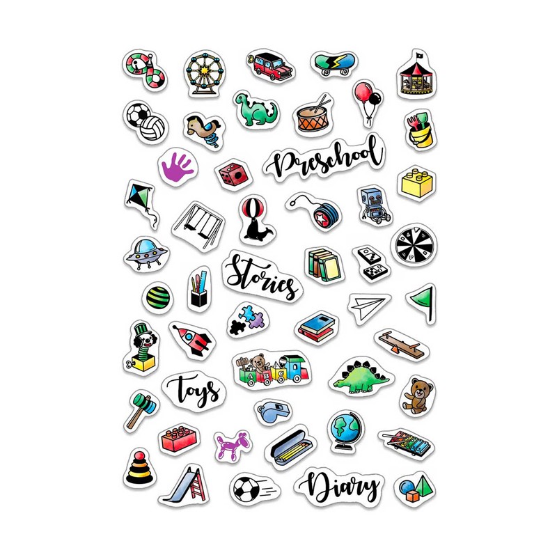 Tampon clear BuJo Preschool 10x15cm Ciao Bella