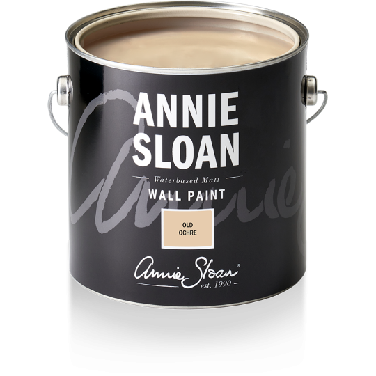 Peinture pour murs Annie Sloan Old Ochre Beige 2,5L