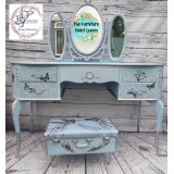 Transfert pelliculable Hokus Pokus Plume Et Fleurs 94x60cm