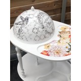 Transfert pelliculable Hokus Pokus Plume Et Fleurs 94x60cm