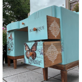 Transfert pelliculable Hokus Pokus Décalcomanie Papillon 58x86