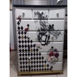 Transfert pelliculable Hokus Pokus Majestic Horse noir 57x63
