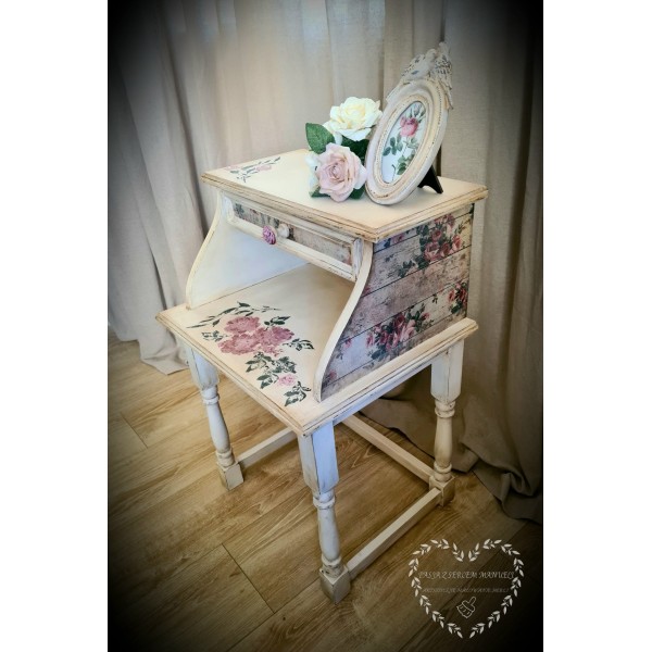 Papier de Murier Tissu Mulberry Redesign Shabby Floral 48x76cm