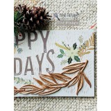 Transfert pelliculable Redesign Noël Holiday Spirit 15x30cm