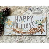 Transfert pelliculable Redesign Noël Holiday Spirit 15x30cm