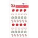 Stickers Puffy Candy Cane Lane 2 Prima Marketing