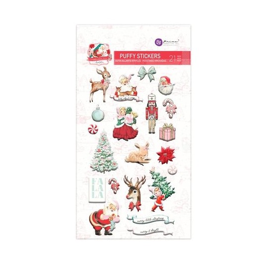 Stickers Puffy Candy Cane Lane 1 Prima Marketing