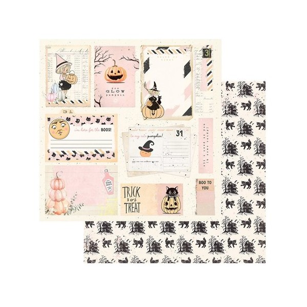 Papier Scrapbooking Luna Collection 30x30cm assortiment