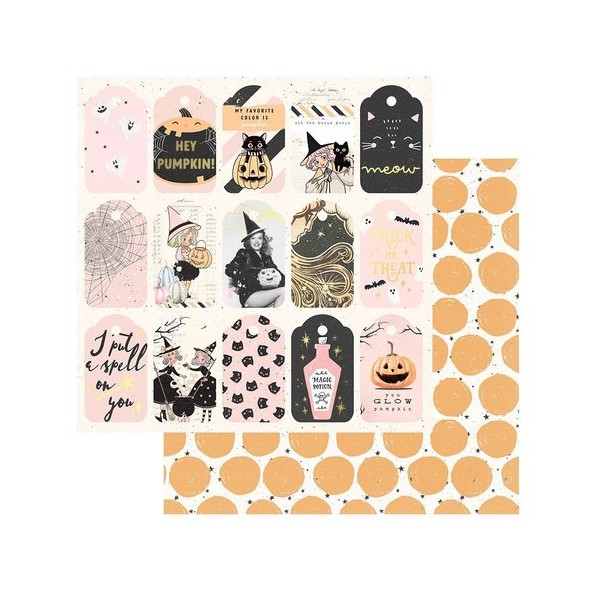 Papier Scrapbooking Luna Collection 30x30cm assortiment