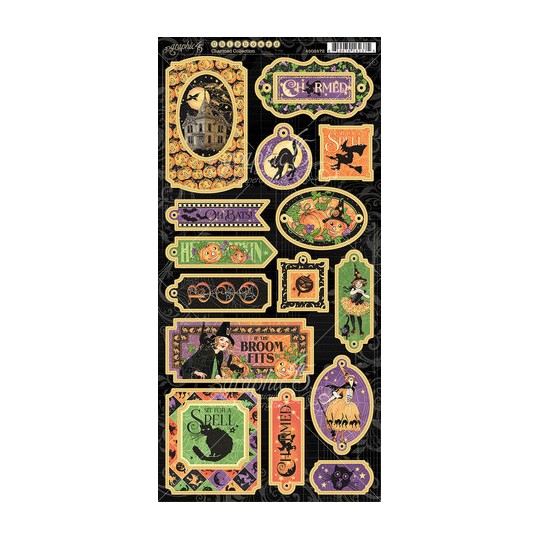 Chipboard carton Graphic 45 Charmed