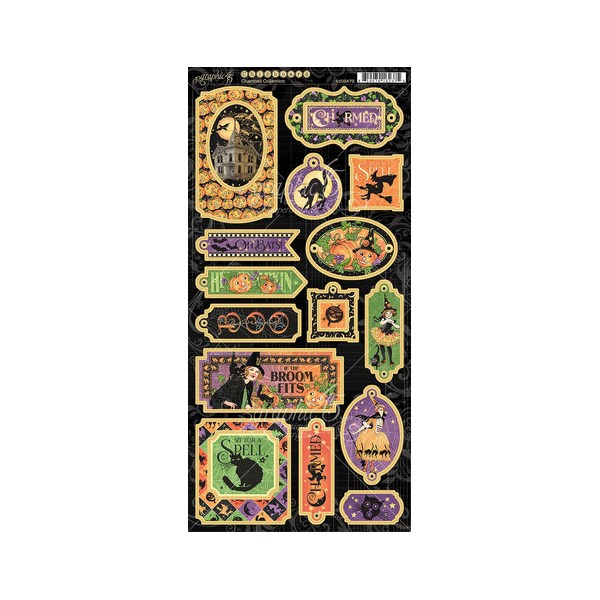 Chipboard carton Graphic 45 Charmed