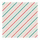 Papier scrapbooking acétate Candy Cane Lane collection Prima Marketing 30x30cm