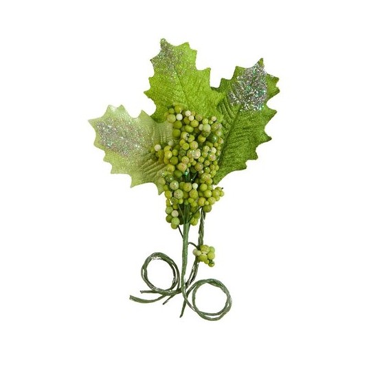Fleurs Prima Candy Cane Lane Flowers Sugary Holly 1p