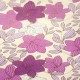 Papier indien Simplicity Blanc, Lilas & Or