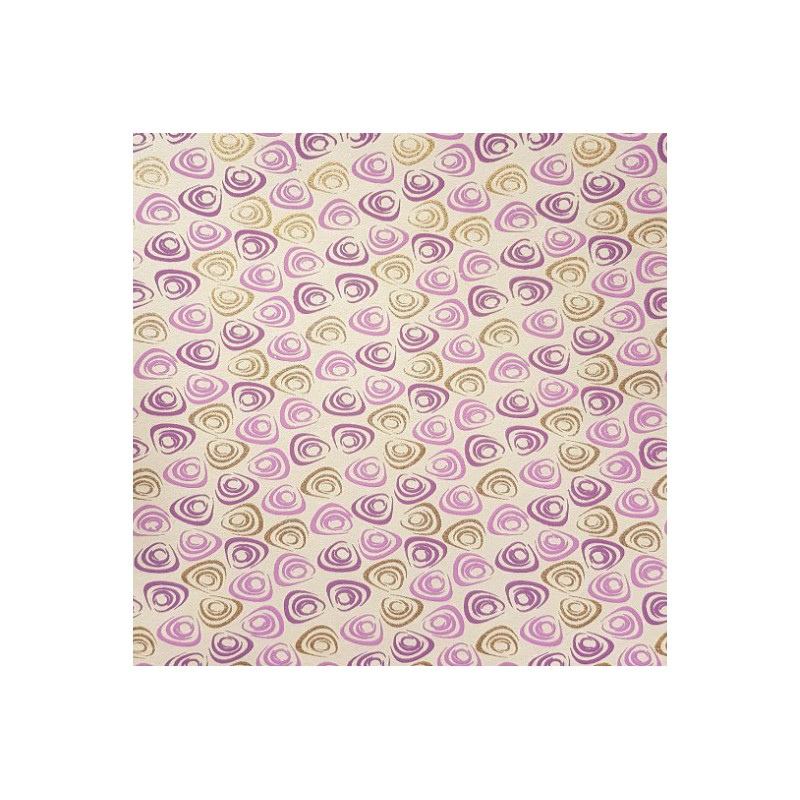 Papier indien Chips Blanc, Lilas & Or