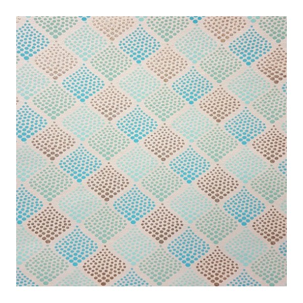 Papier indien Grain Turquoise & Or