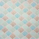 Papier indien Grain Turquoise & Or