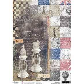Papier De Riz Craft Kreatively - 6 Motifs 20x26,6cm Pour Scrapbooking Et Découpage | Sans Acide Et Résistant