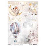 Papier de riz Ciao Bella A4 Dreamland