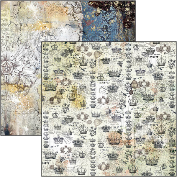 Papier scrapbooking Ciao Bella London's Calling 12fe 30x30 assortiment