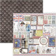 Papier scrapbooking Ciao Bella London's Calling 12fe 30x30 assortiment