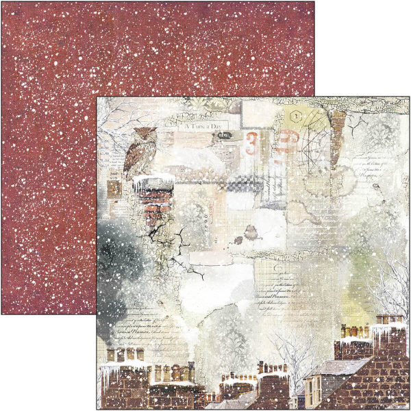 Papier scrapbooking Ciao Bella London's Calling 12fe 30x30 assortiment