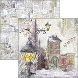 Papier scrapbooking Ciao London's Calling 12fe 20x20 assortiment