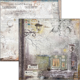 Papier scrapbooking Ciao London's Calling 12fe 20x20 assortiment